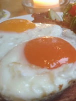 Bratkartoffeln Leberkäse Spiegeleiern Und Salat